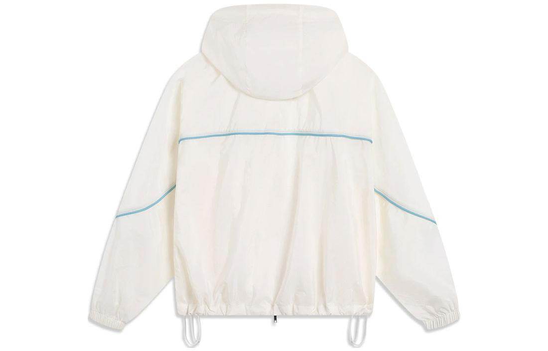 (WMNS) Li-Ning Athletics Sportswear Jacket 'White' AFDT434-6 - 2