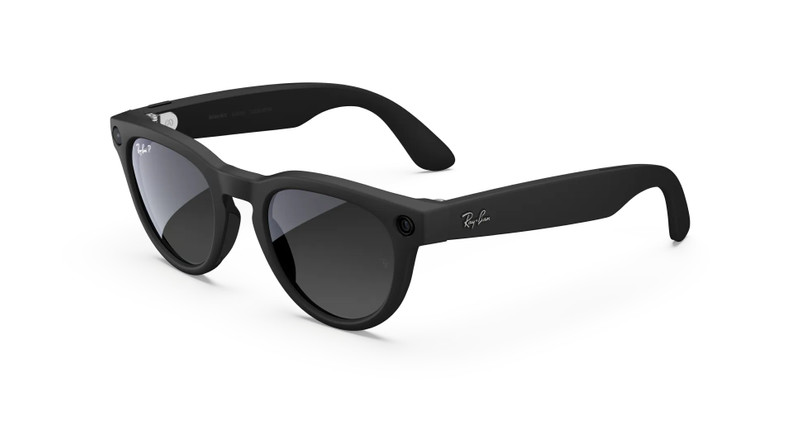 Ray-Ban Ray-Ban Meta Headliner (Gen 2) Matte Black Polar Gradient Graphite Lenses outlook
