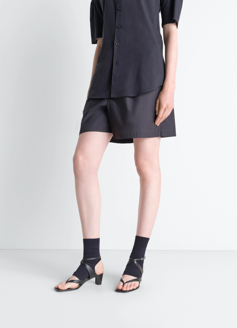 Lemaire CUT-OUT RIB GAITERS IN STRETCH VISCOSE SILK outlook