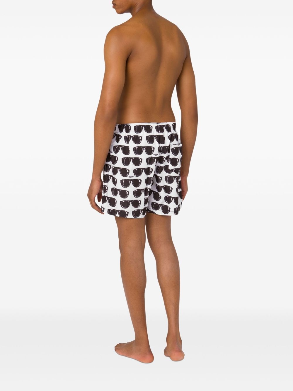 graphic-print swim shorts - 3
