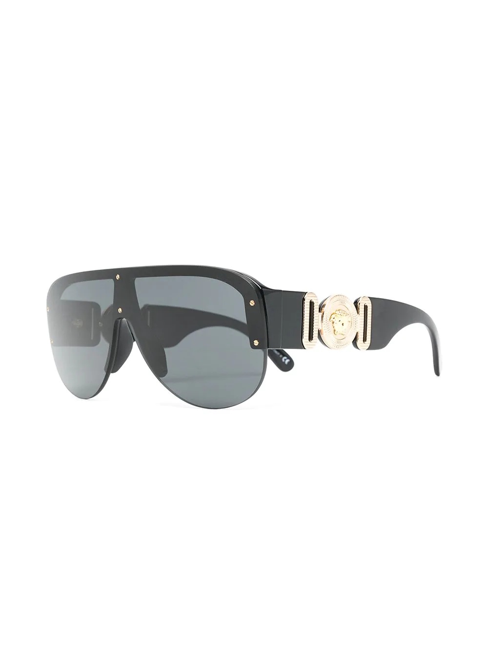 tinted aviator-frame sunglasses - 2