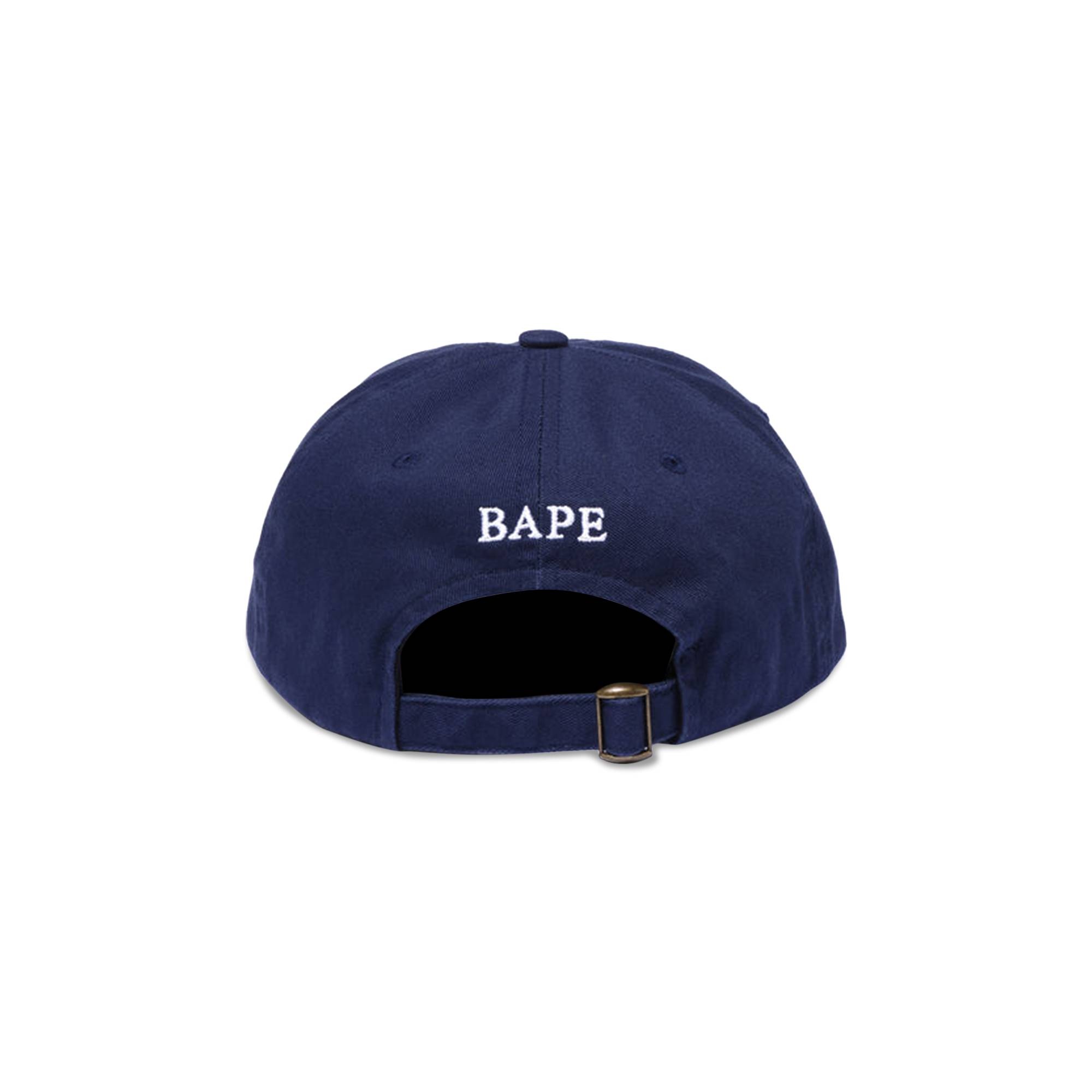 BAPE Ape Head One Point Panel Cap 'Navy' - 2