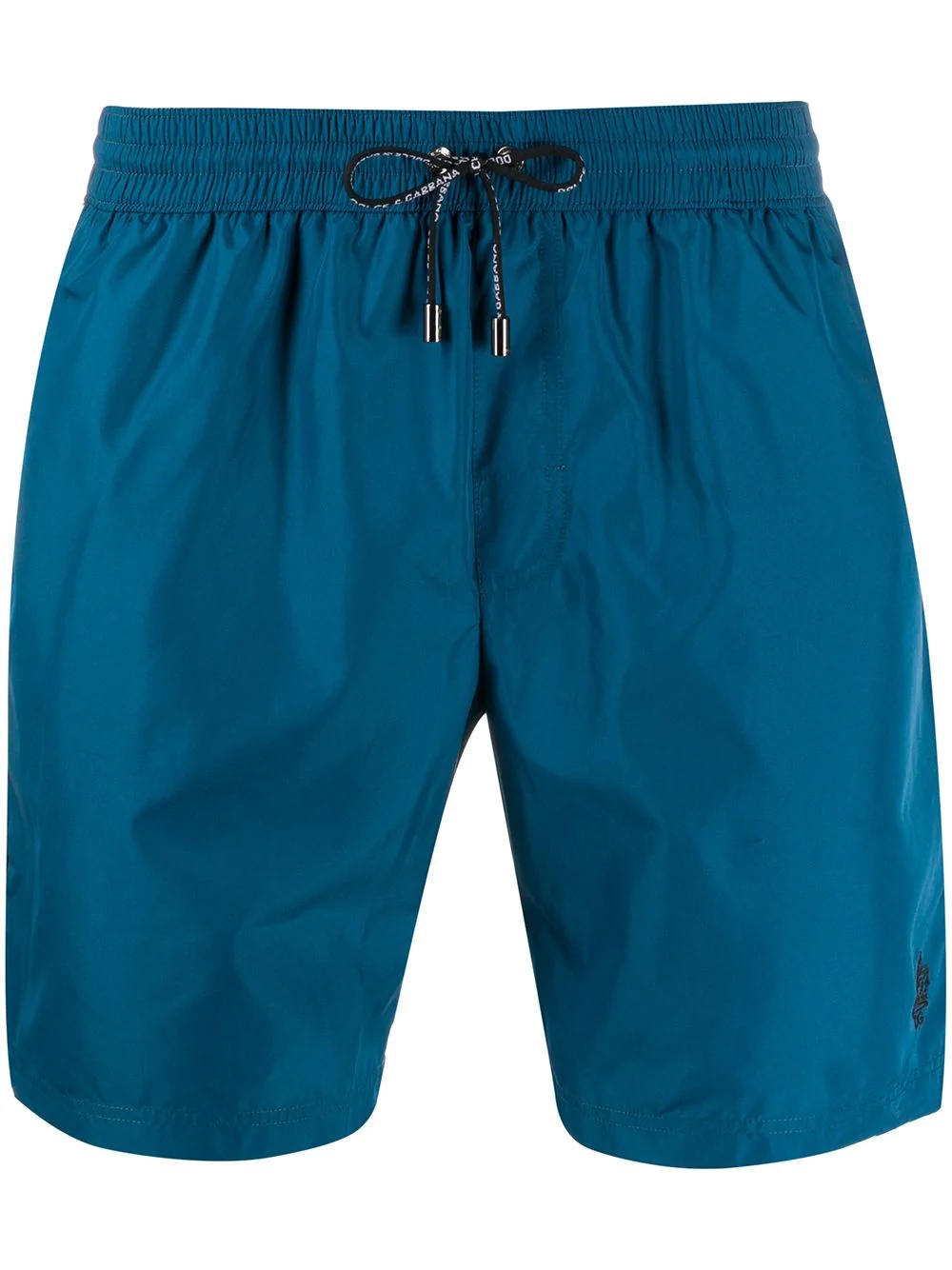 logo drawstring swim shorts - 1