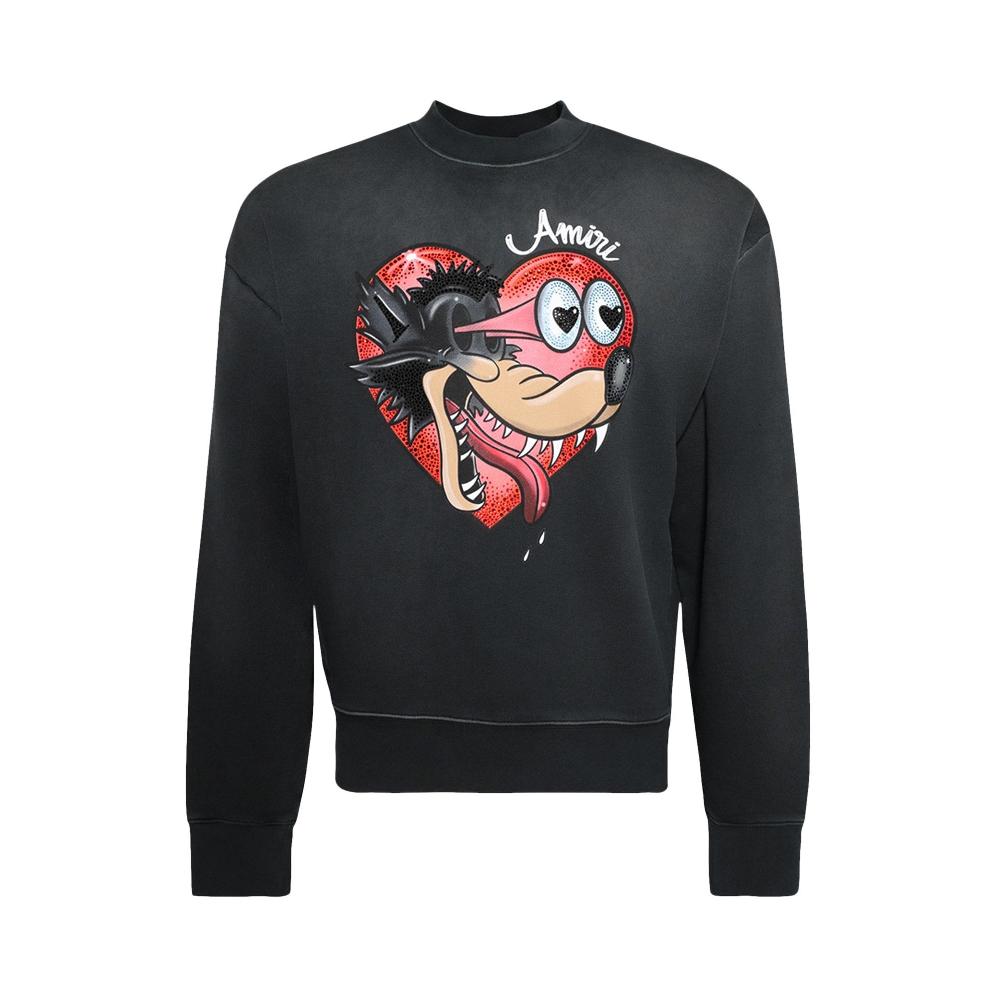 Amiri Hopeless Romantic Sweatshirt 'Black' - 1