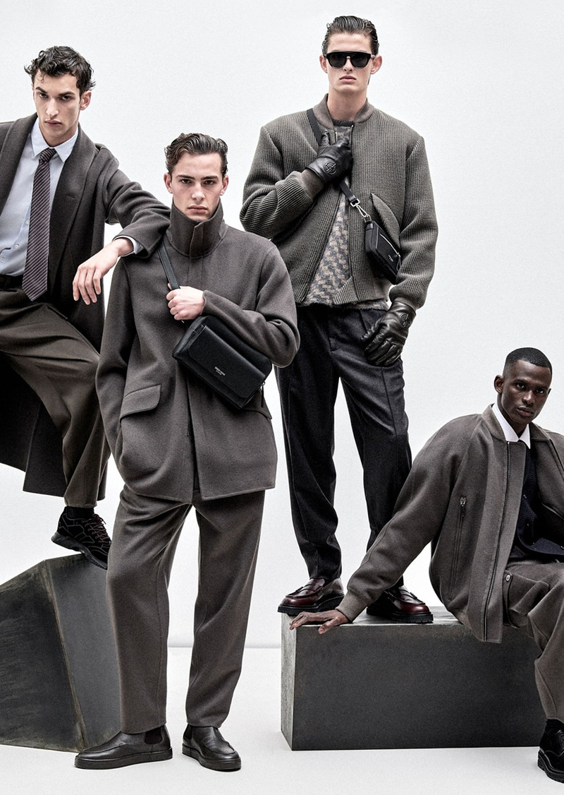 Pea coat in double cashmere cloth 6