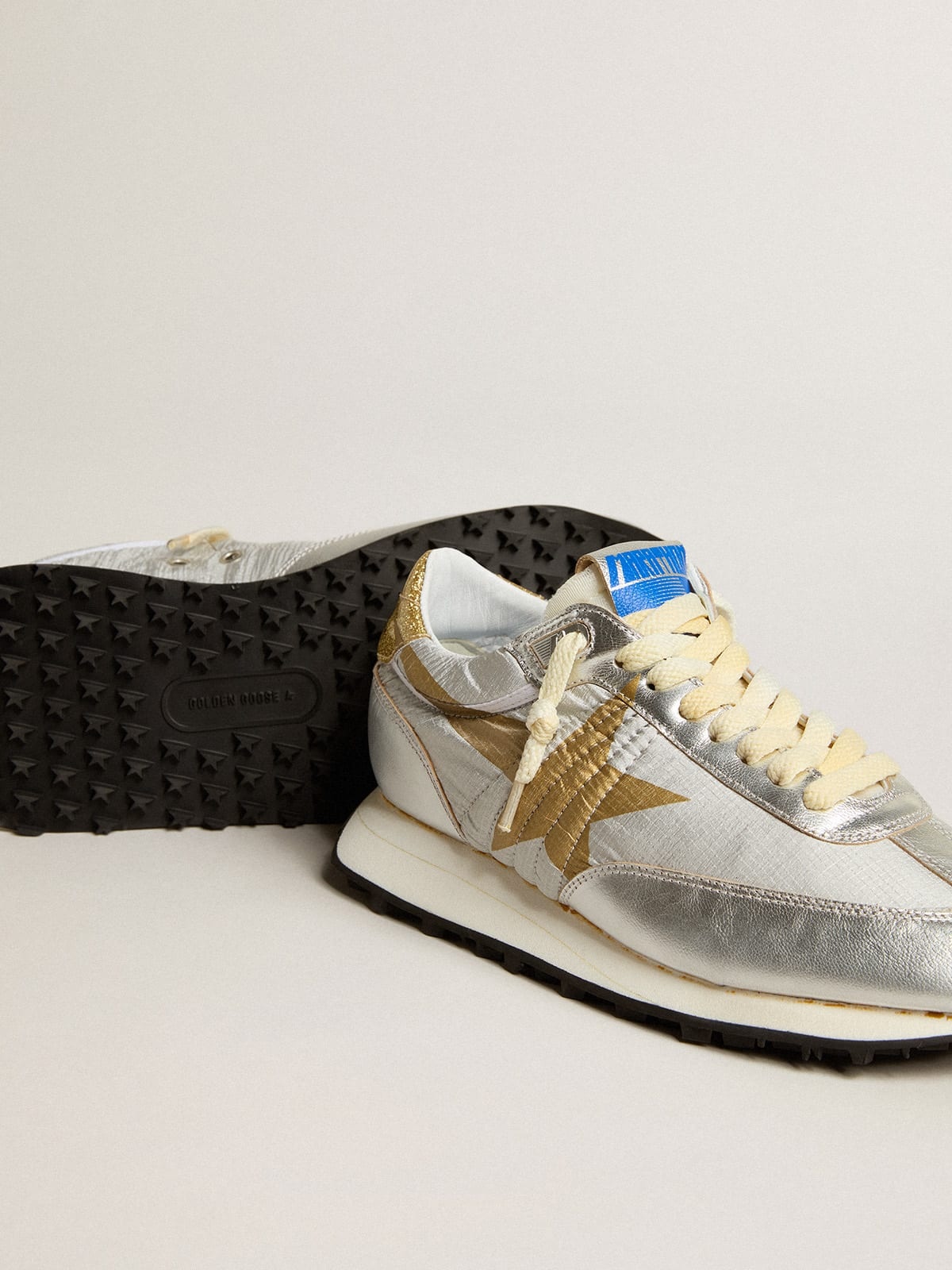 Women’s Marathon with silver ripstop nylon upper and gold star - 3