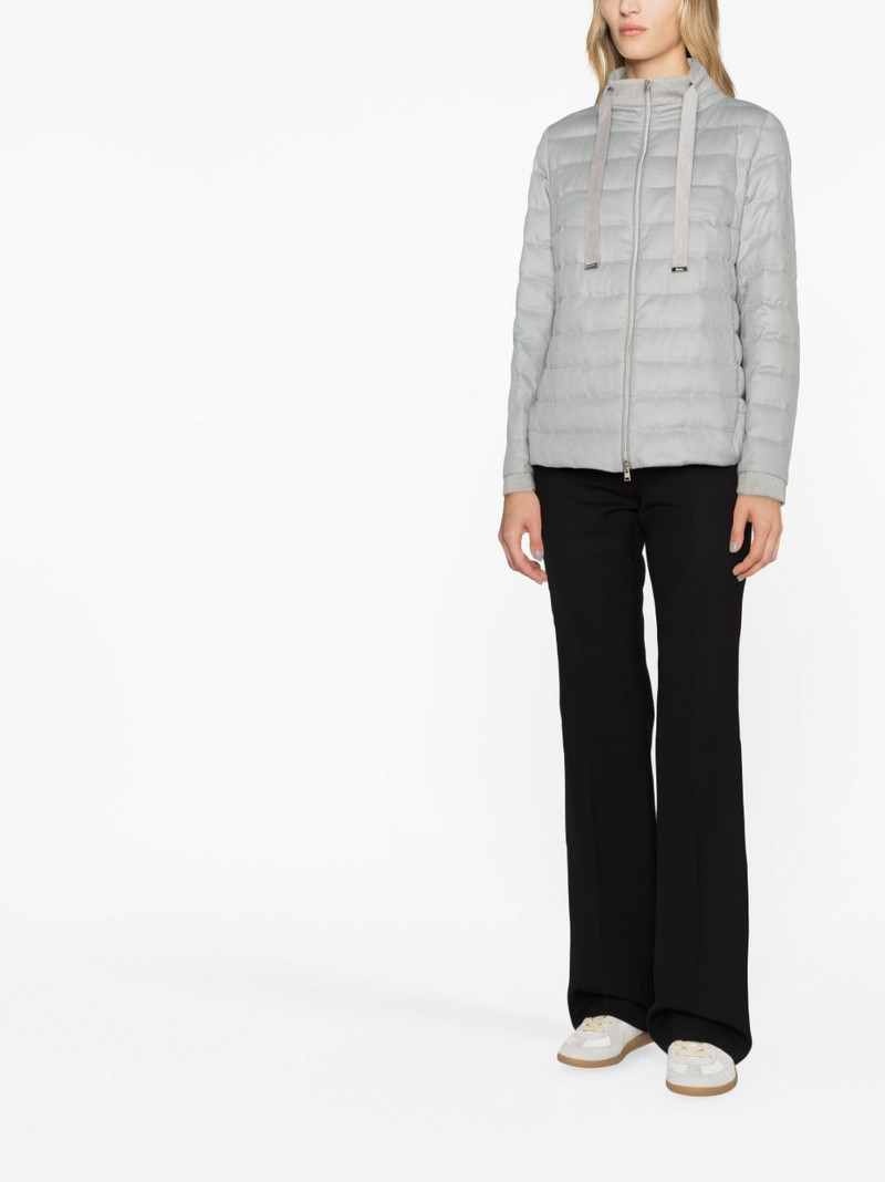 Herno funnel-neck padded jacket outlook