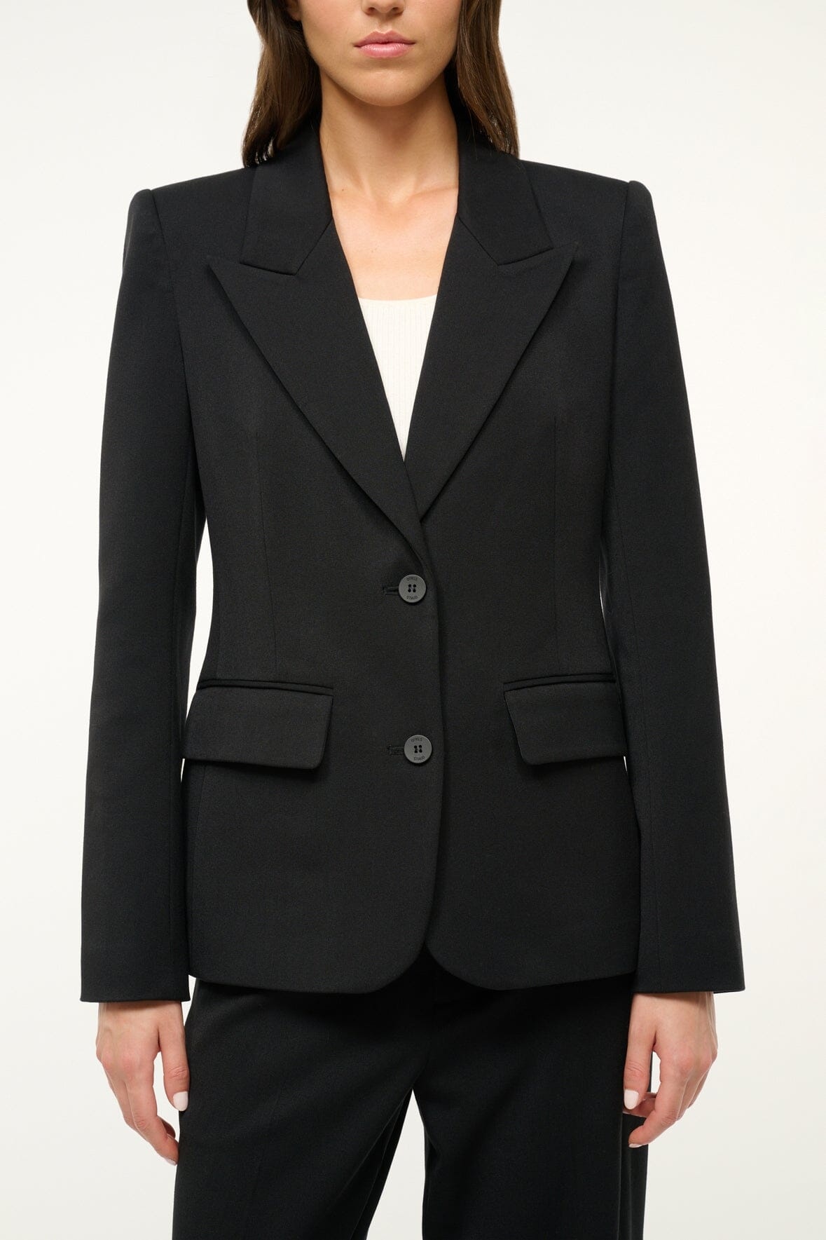 STAUD LEXINGTON BLAZER BLACK - 6