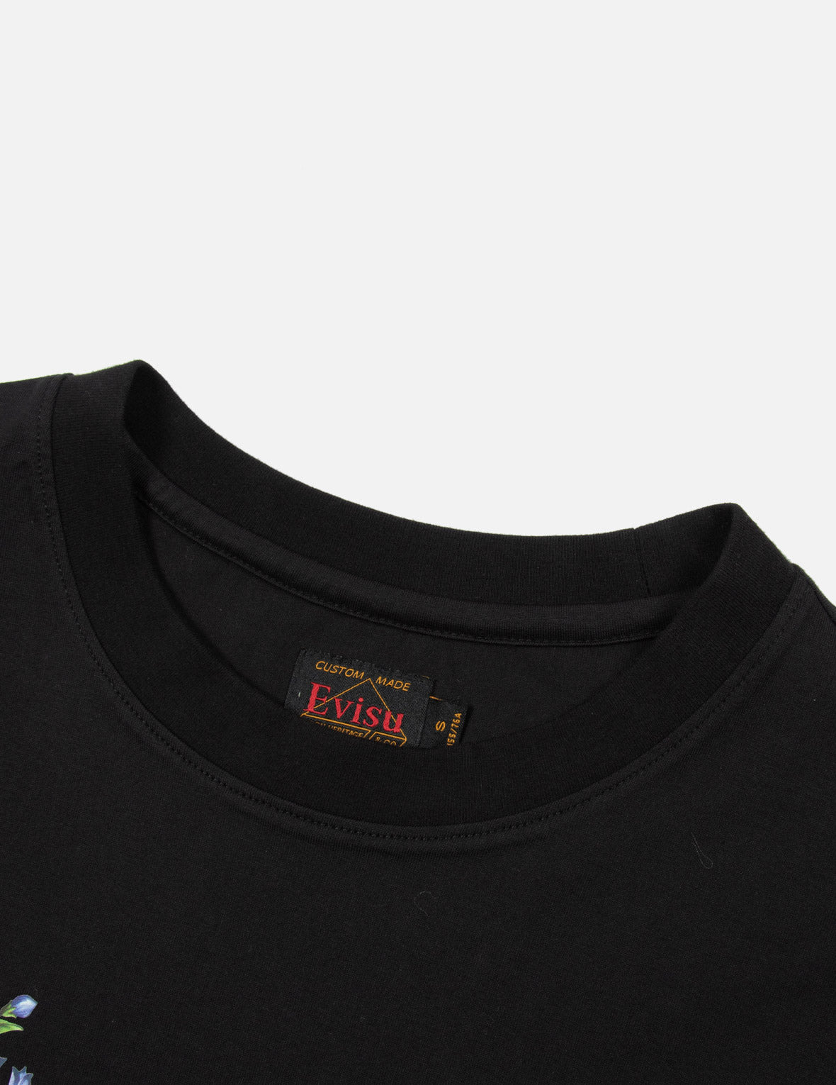 FLORAL PRINT AND RHINESTONE LOGO OVERSIZED T-SHIRT - 8