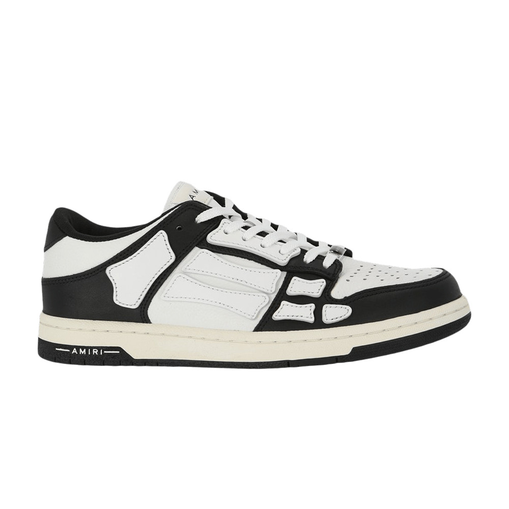 Amiri Skel Top Low 'Black White' - 1