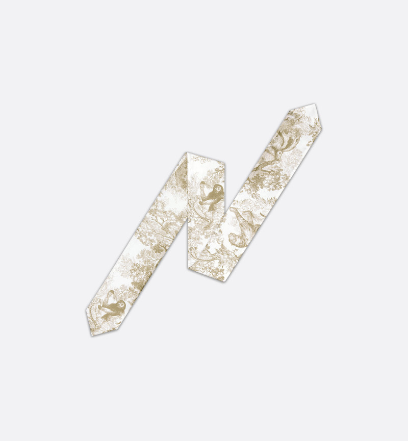 Dior Dioriviera Maxi Toile de Jouy Sauvage Mitzah Scarf outlook