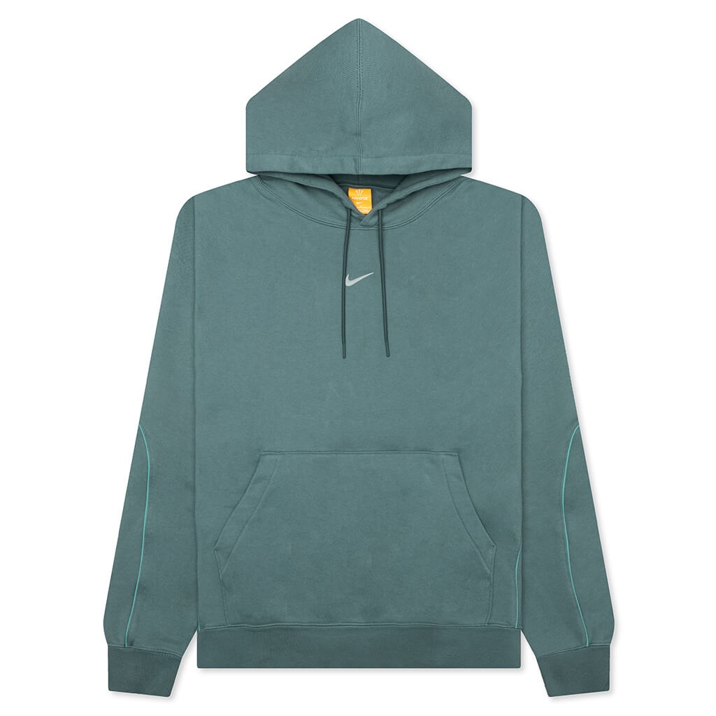 NIKE X NOCTA NRG FLEECE HOODIE - MINERAL SLATE/FADED SPRUCE/MICA GREEN - 1