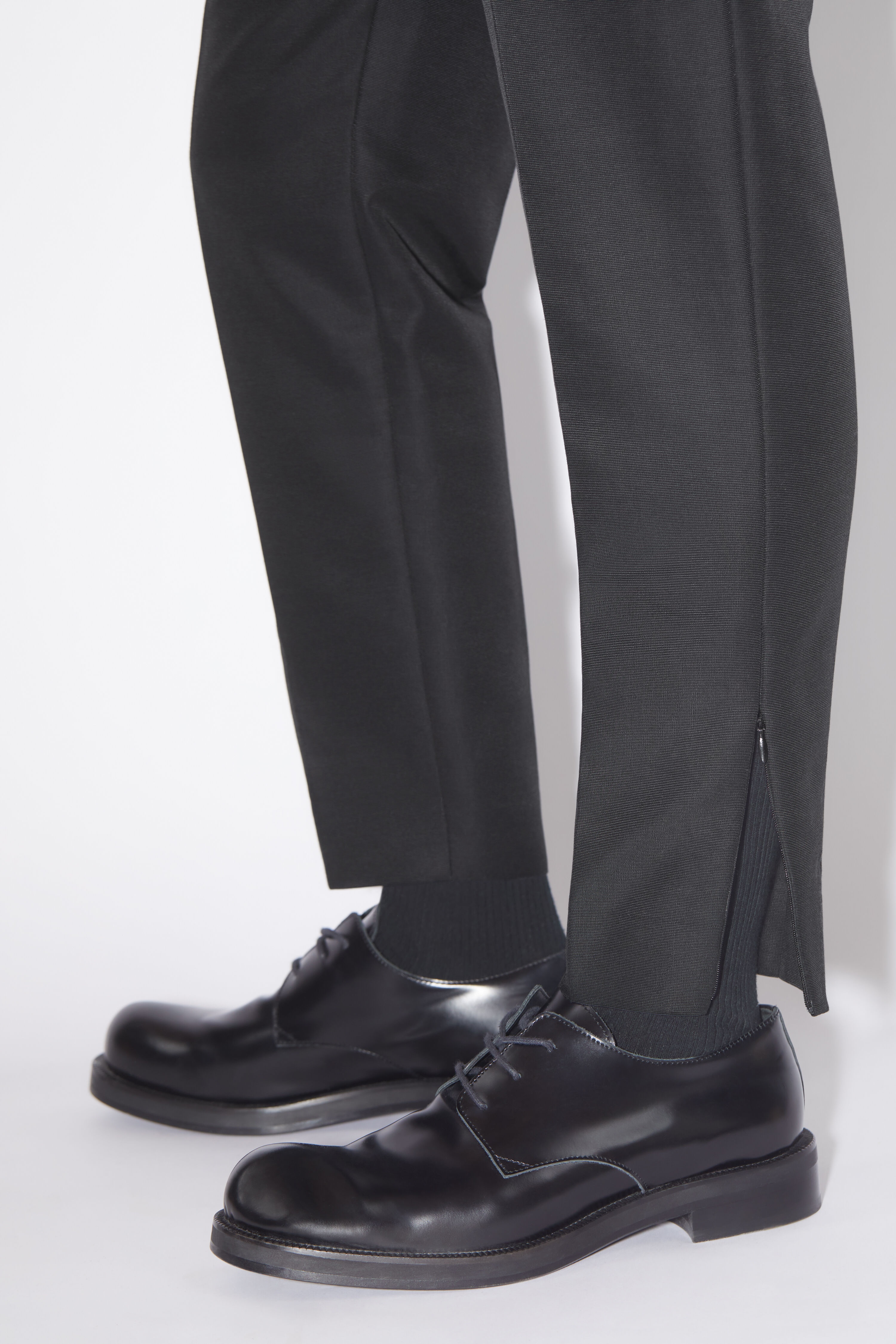 Tuxedo suit trousers - Black - 5