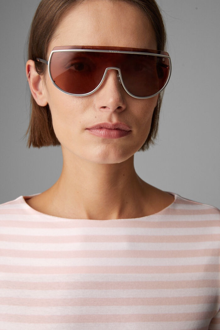 Louna Cotton top in Rosé/White - 5