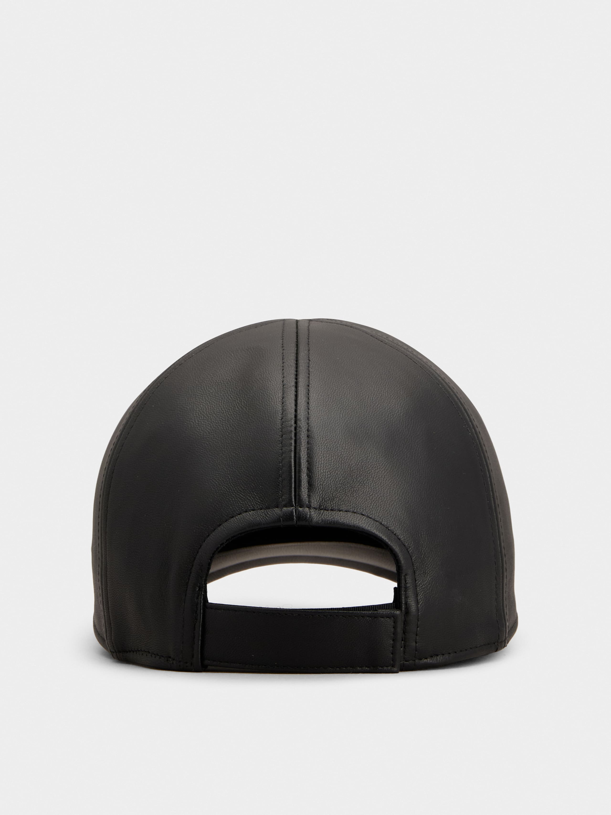 Efflorescence Baseball Cap in leather - 3