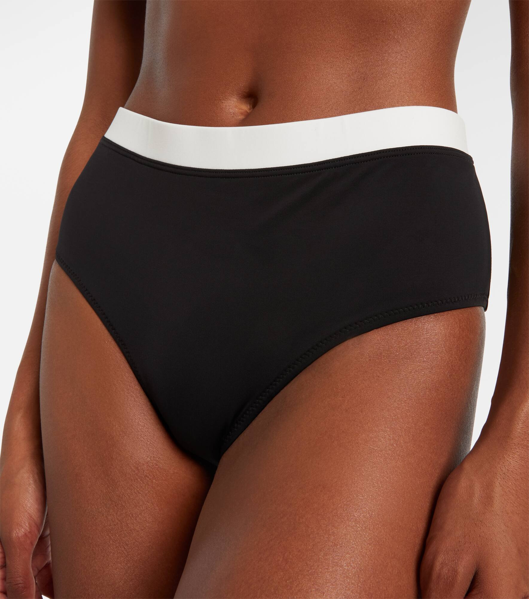 Devon high-rise bikini bottoms - 4