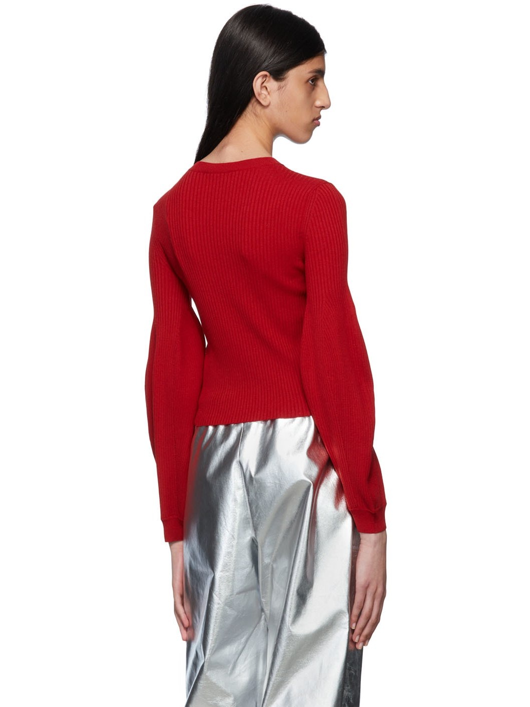 Red Sensual Sweater - 3