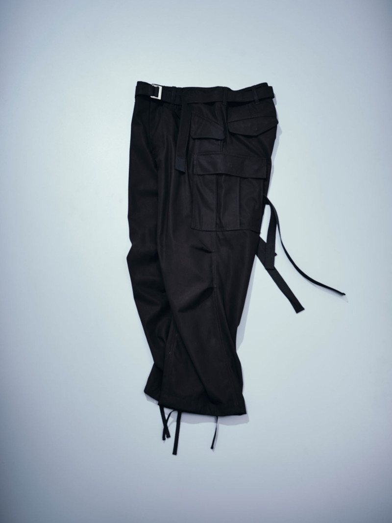 sacai Cotton Twill Pants outlook