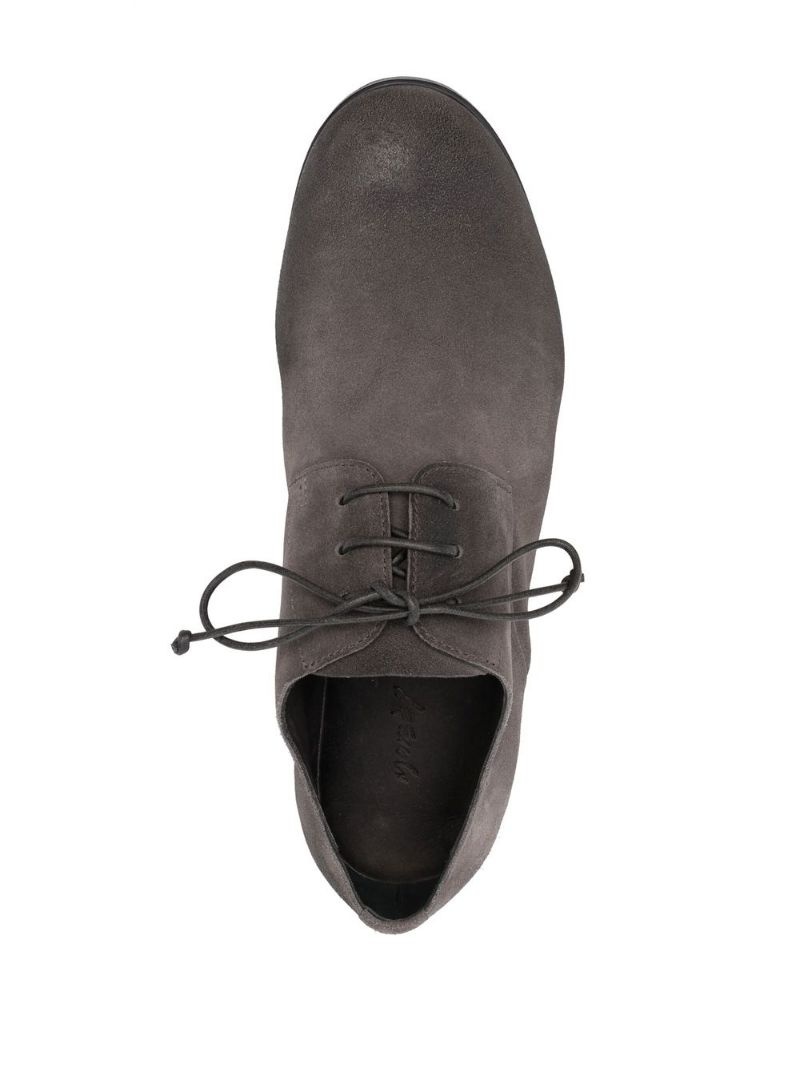 calf-leather derby shoes - 4