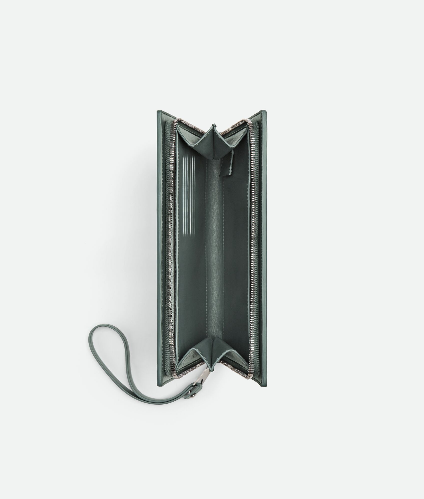 Small Intrecciato Document Case With Wristlet - 2