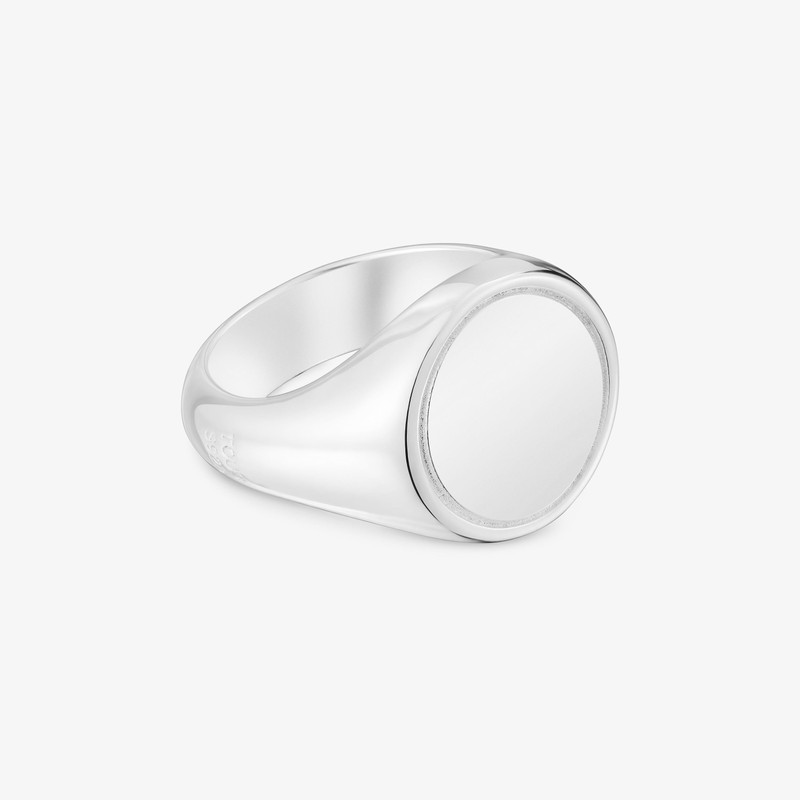 TOUS 15 mm silver Signet ring TOUS Basics outlook