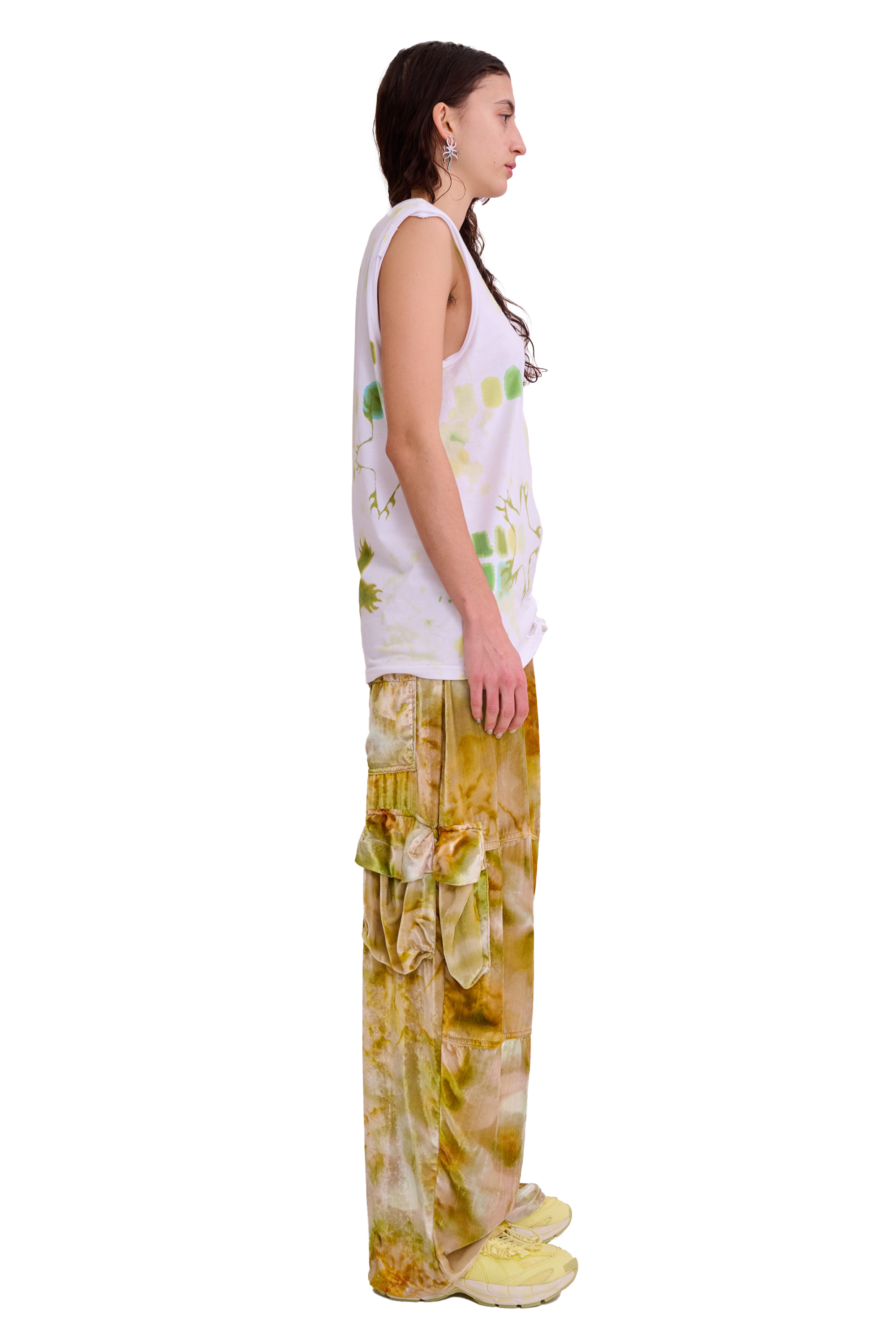 LIME STARBURST TOSH TANK - 4