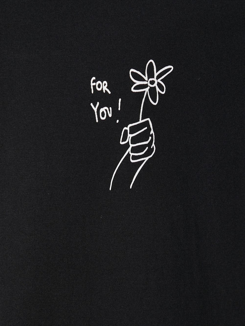 floral-print T-shirt 6