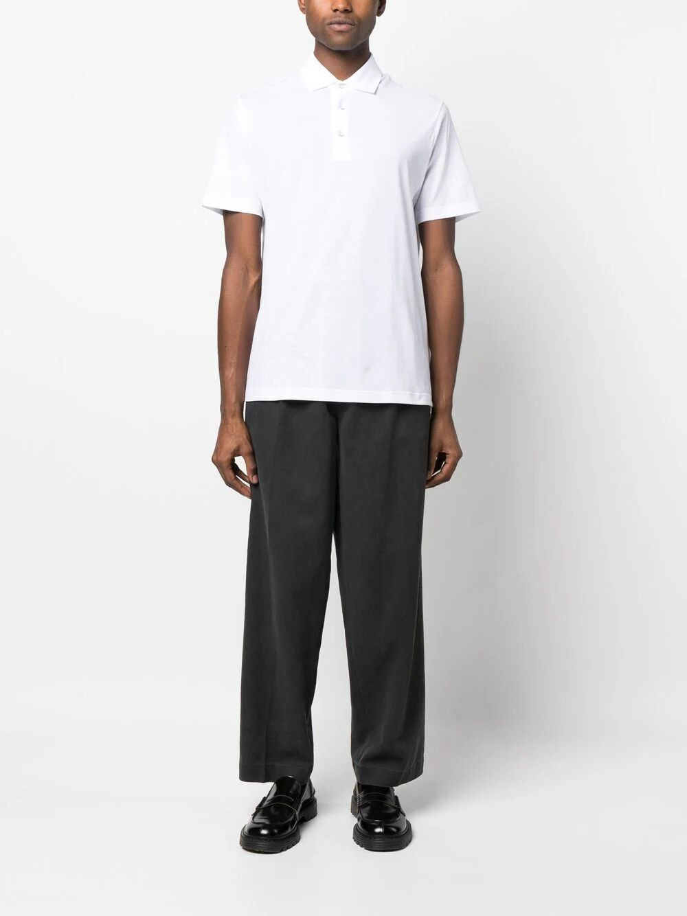 Herno Men Crepe Polo - 7