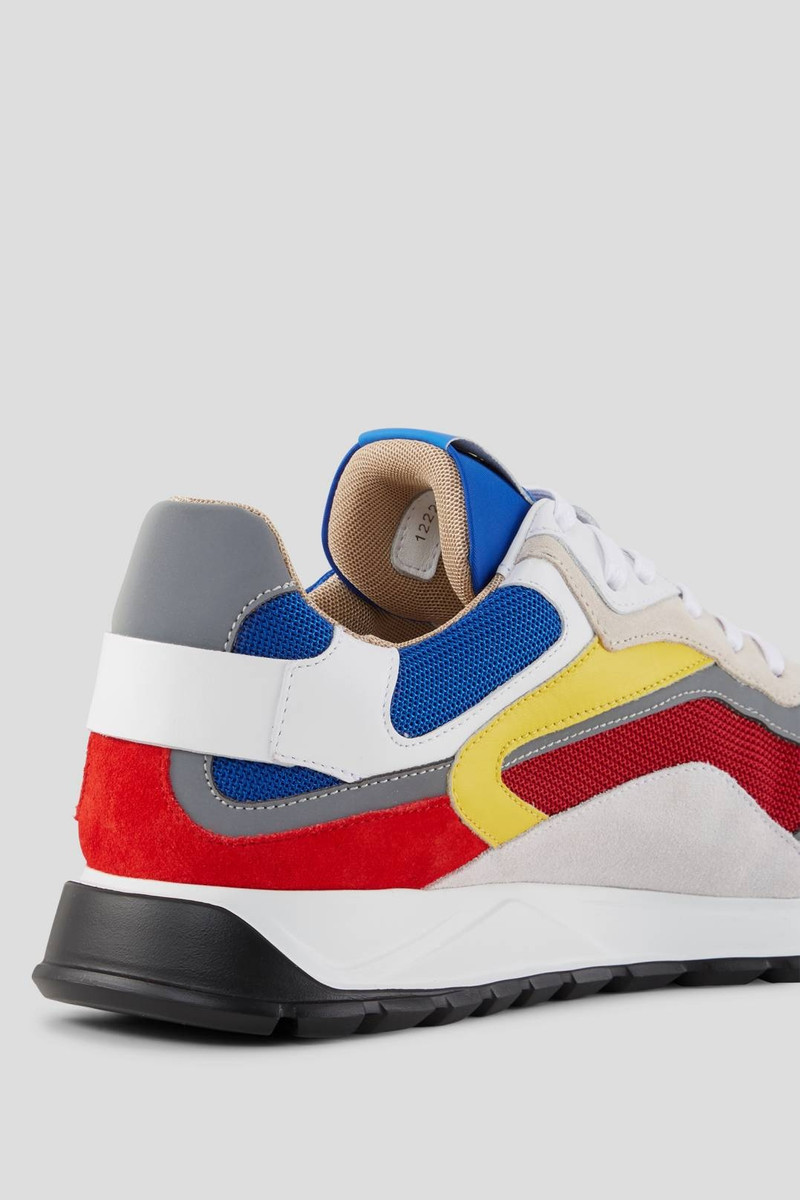 MICHIGAN TRAINERS IN BLUE/RED 7