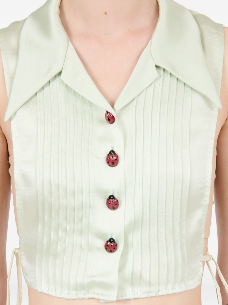 polo-collar vest 5