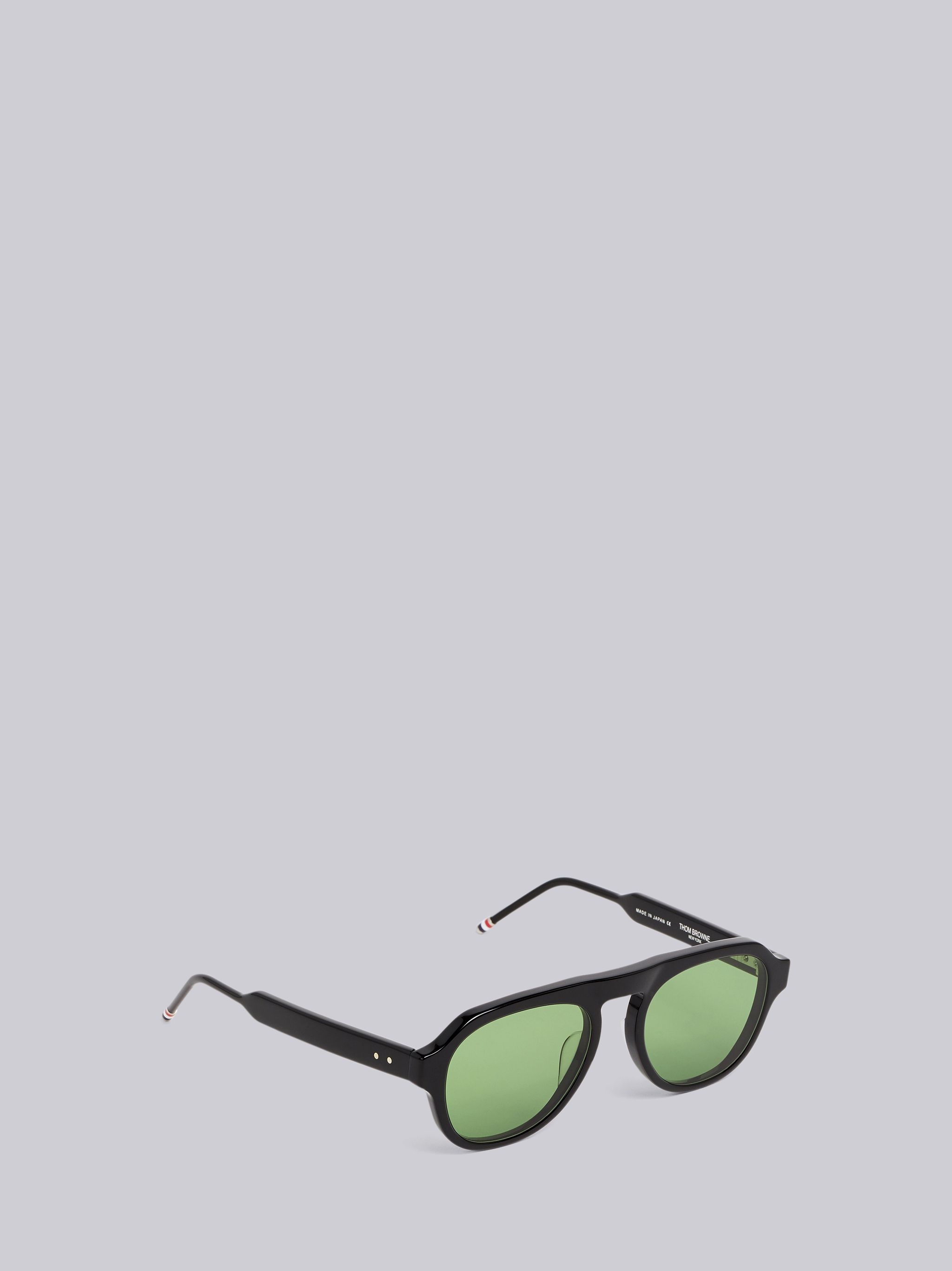 TB416 - Black Full Aviator Sunglasses - 4