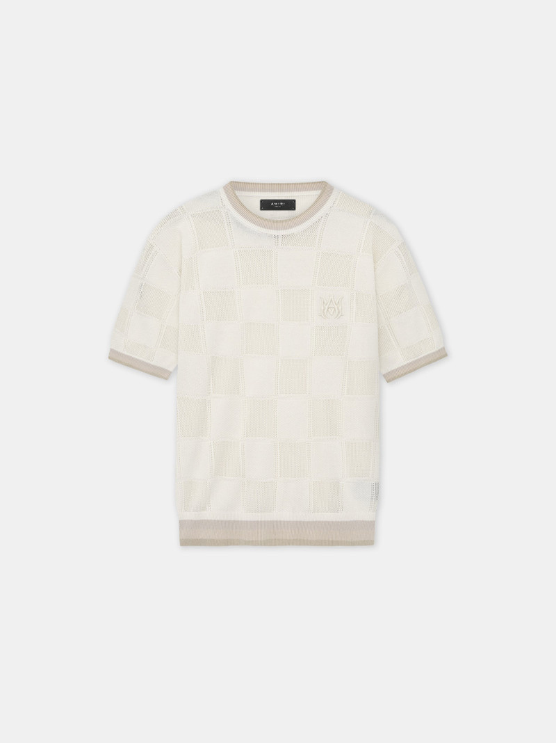 MA CHECKERED TEE - 1