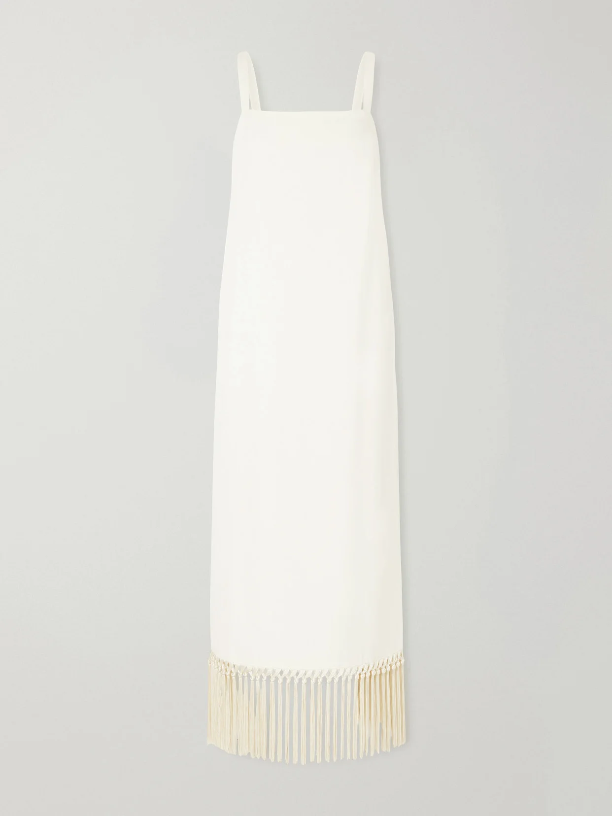 Palermo Fringed Crepe Midi Dress - 1