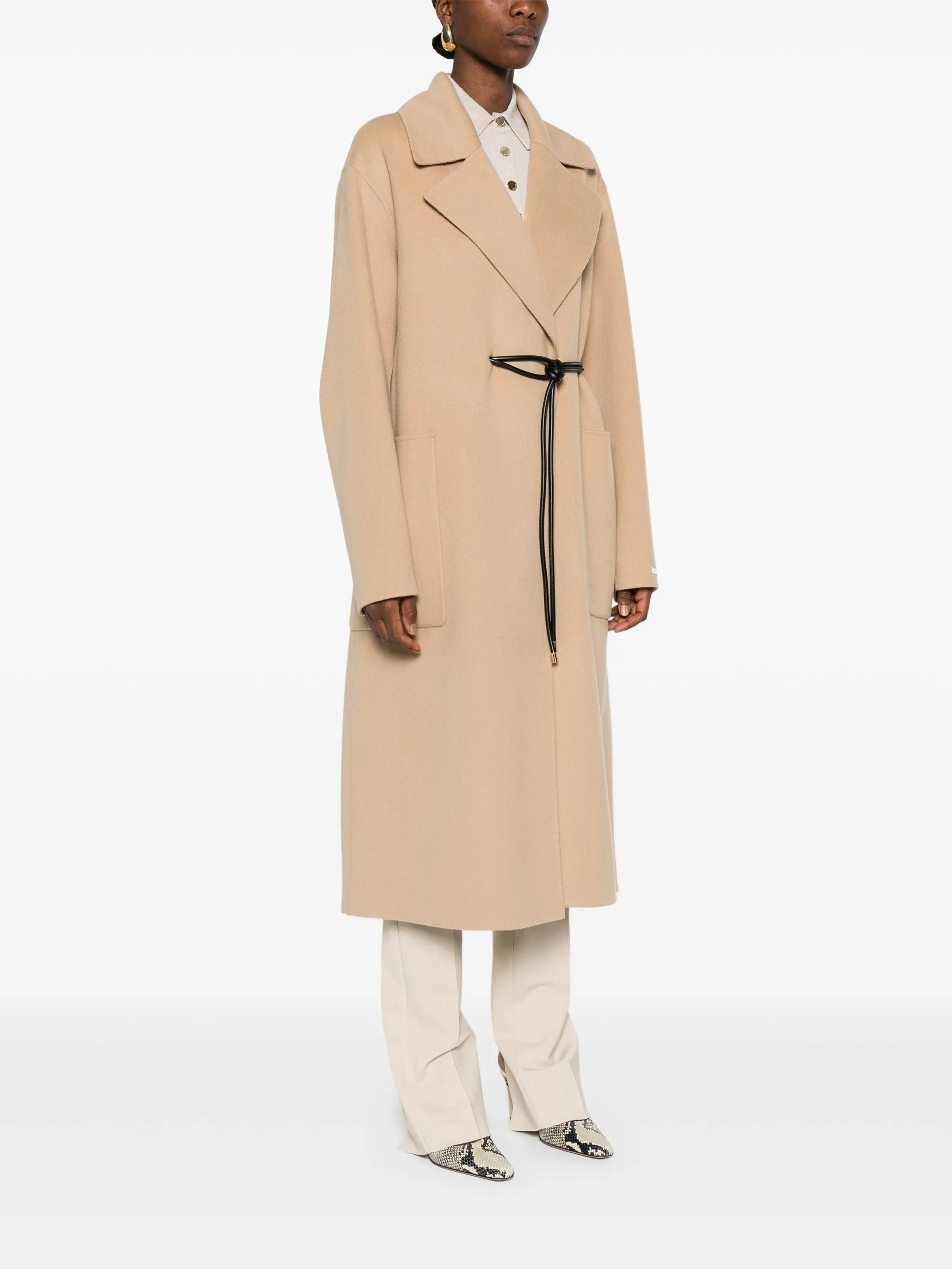 Sportmax Belted Coat - 4