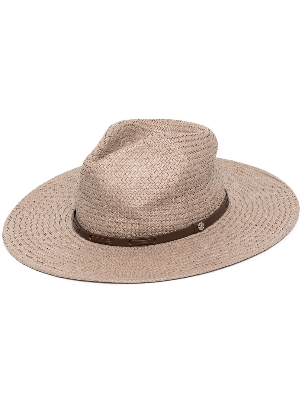 Lexie wide-brim fedora hat - 1