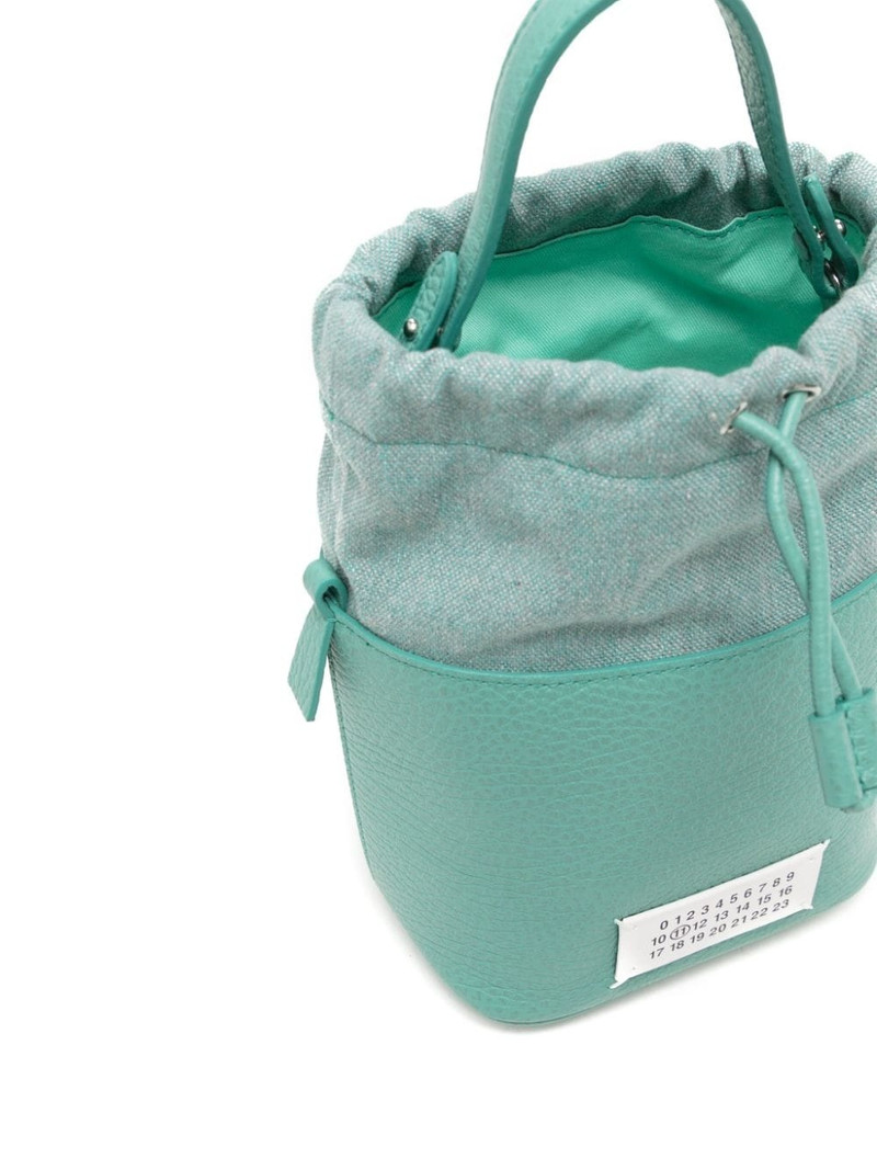 mini 5AC leather bucket bag 5