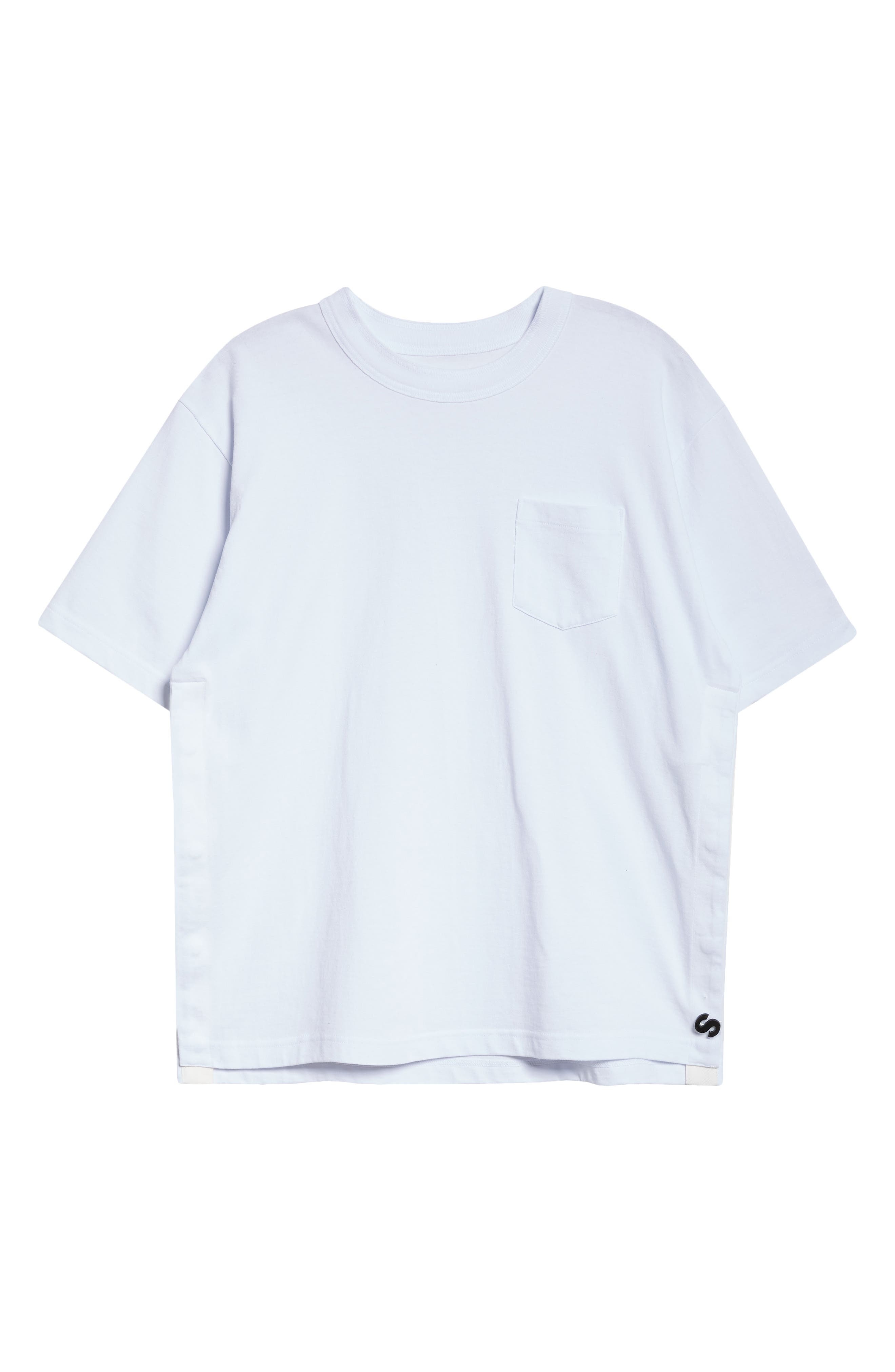 Sacai Cotton Pocket T-Shirt in White 101 at Nordstrom - 5