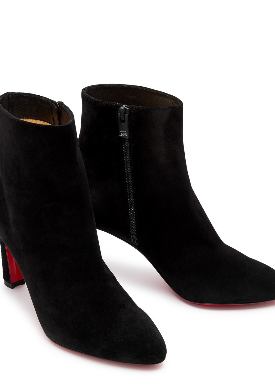 Christian Louboutin Eleonor 85 Suede Ankle Boots - 3