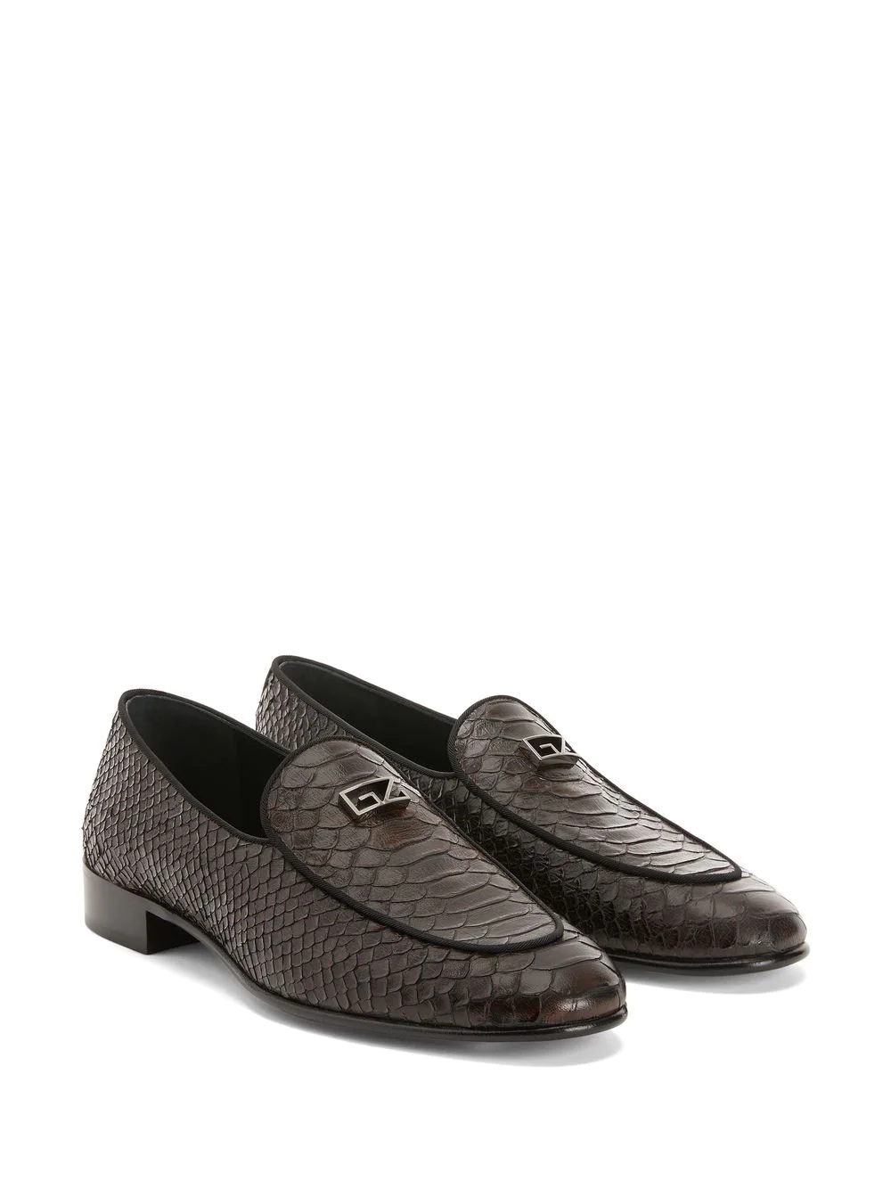 GZ Rudolph snakeskin-effect loafers - 2