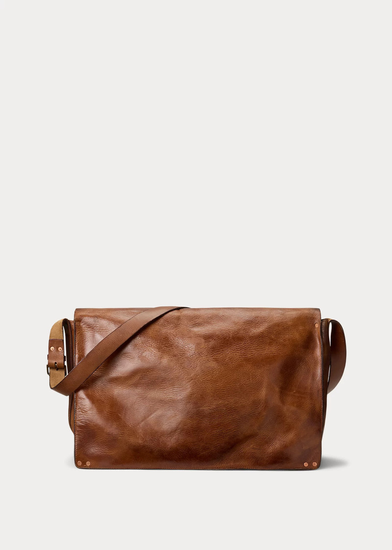 Leather Messenger Bag 3