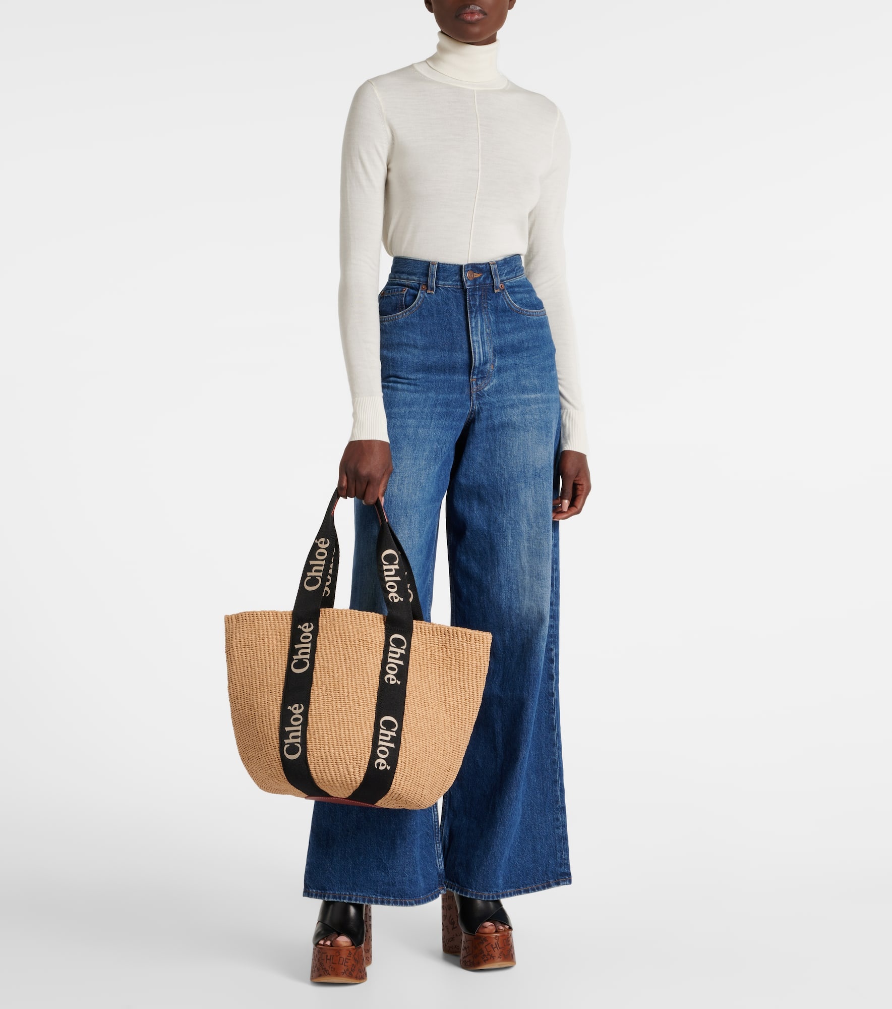 Woody Large basket bag - 5