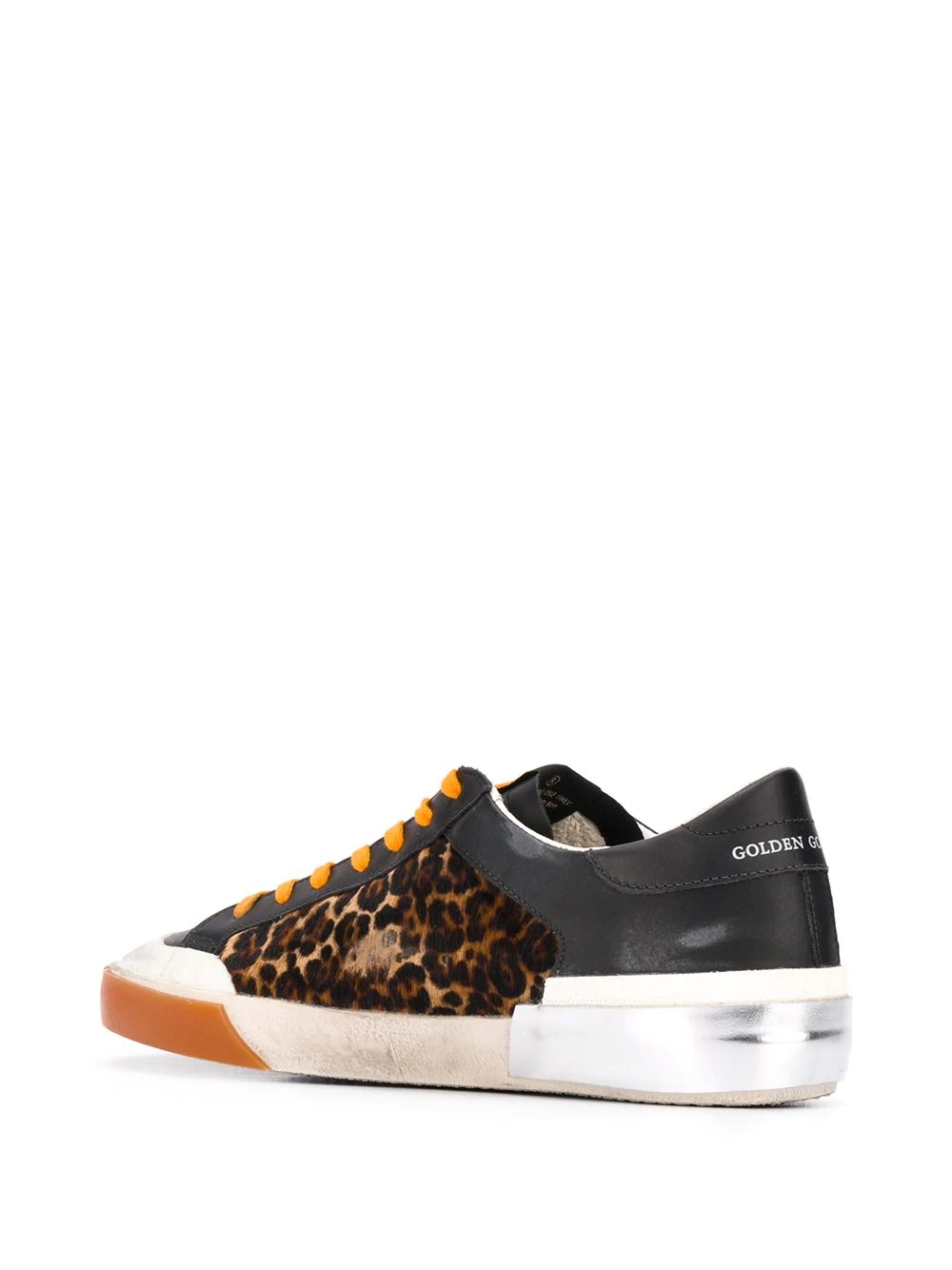 leopard panel Superstar sneakers - 3