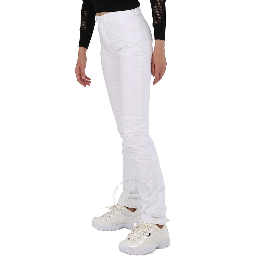 MM6 Ladies White Padded Pants - 4