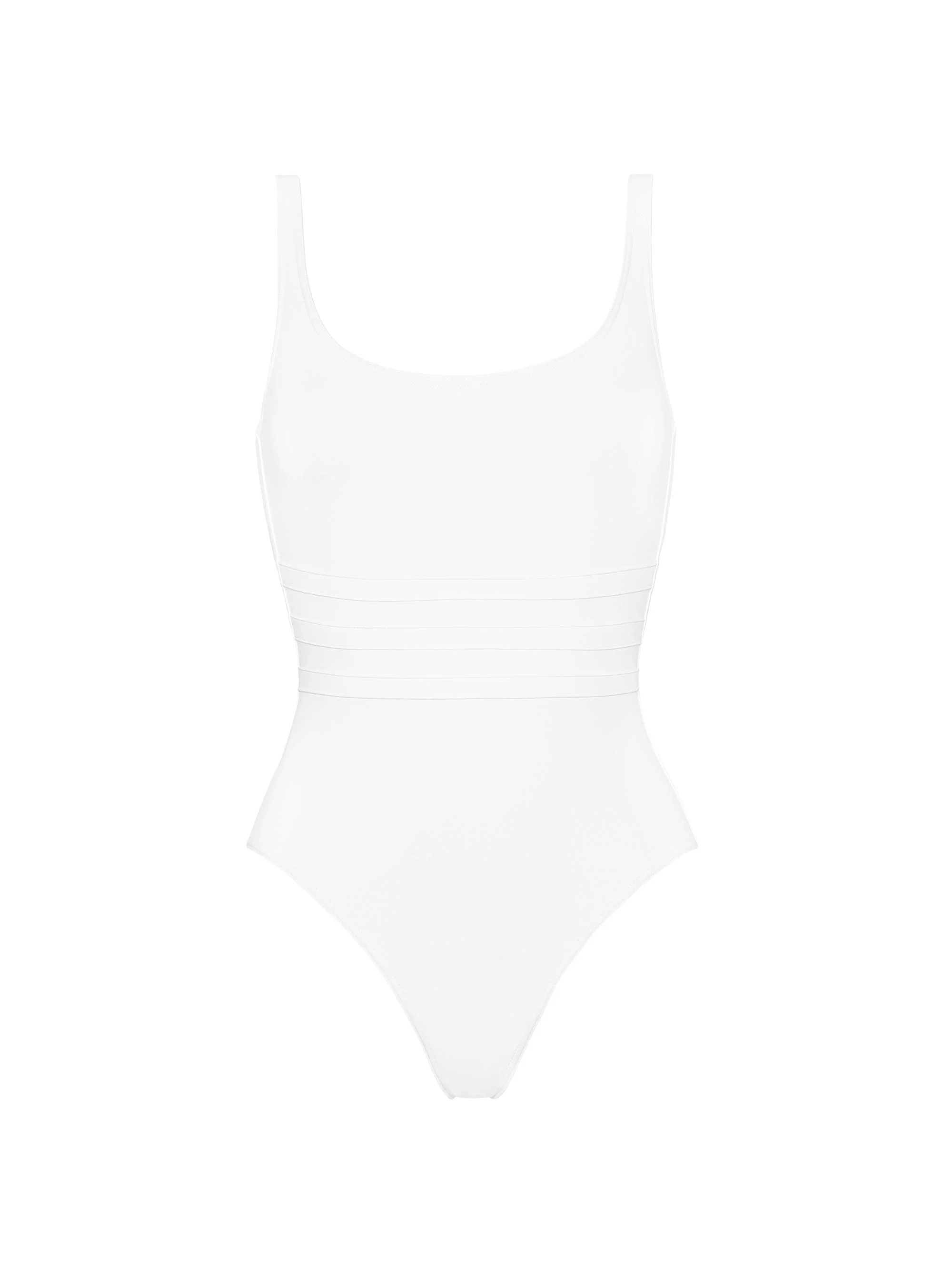 Women's Asia One-Piece Swimsuit - White - 1