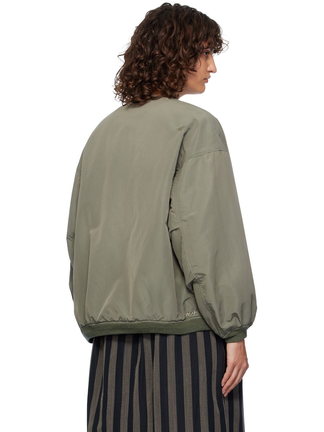 Green Thorson Bomber Jacket - 3