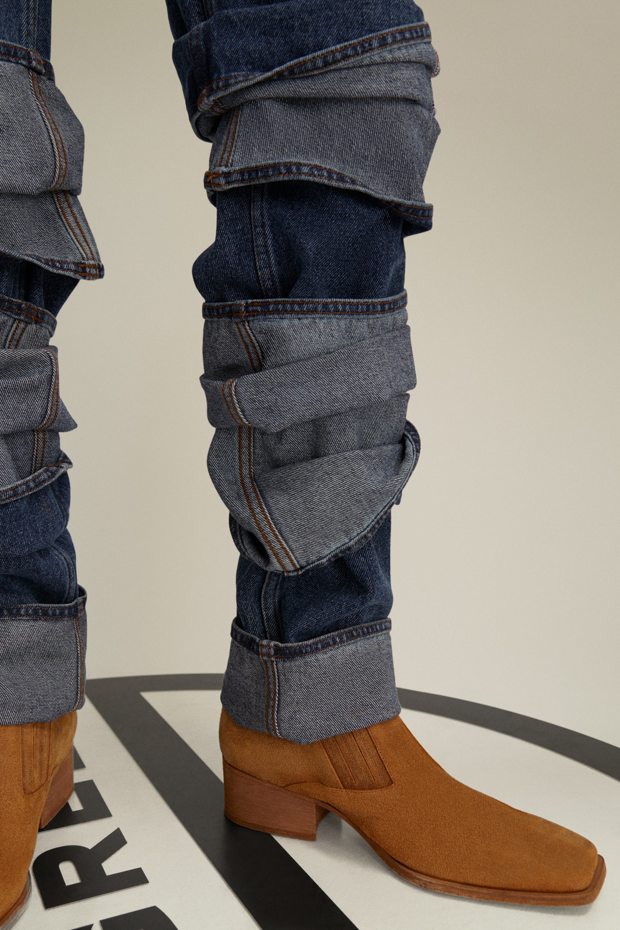 Classic Multi Cuff Jeans - 8