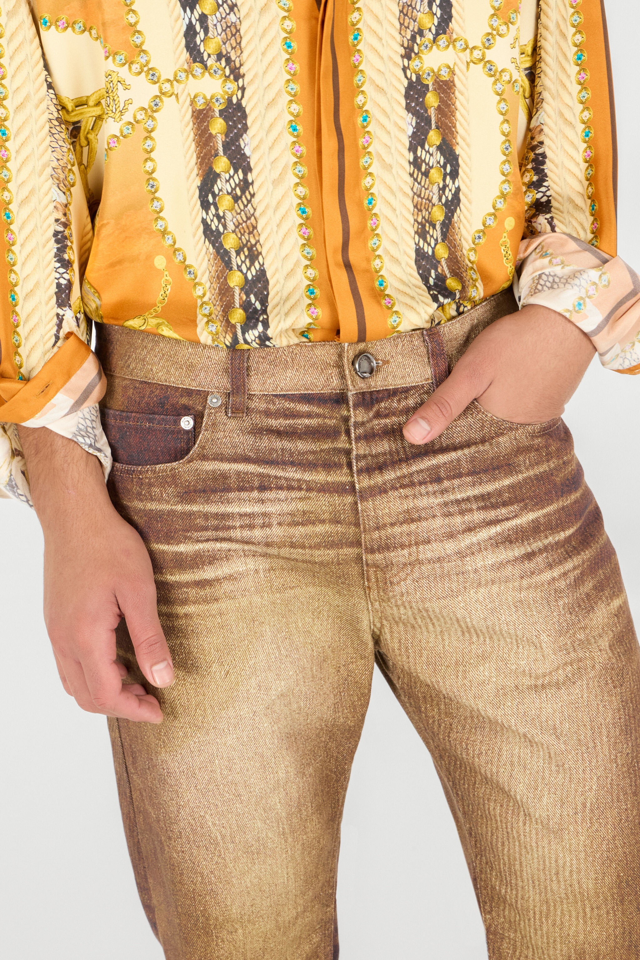 Man Cotton Trousers - 6