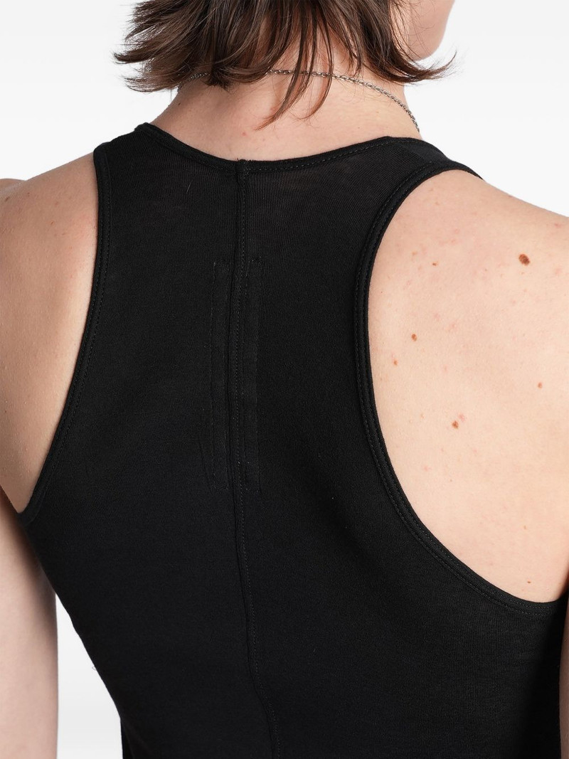racer-back semi-sheer dress 5