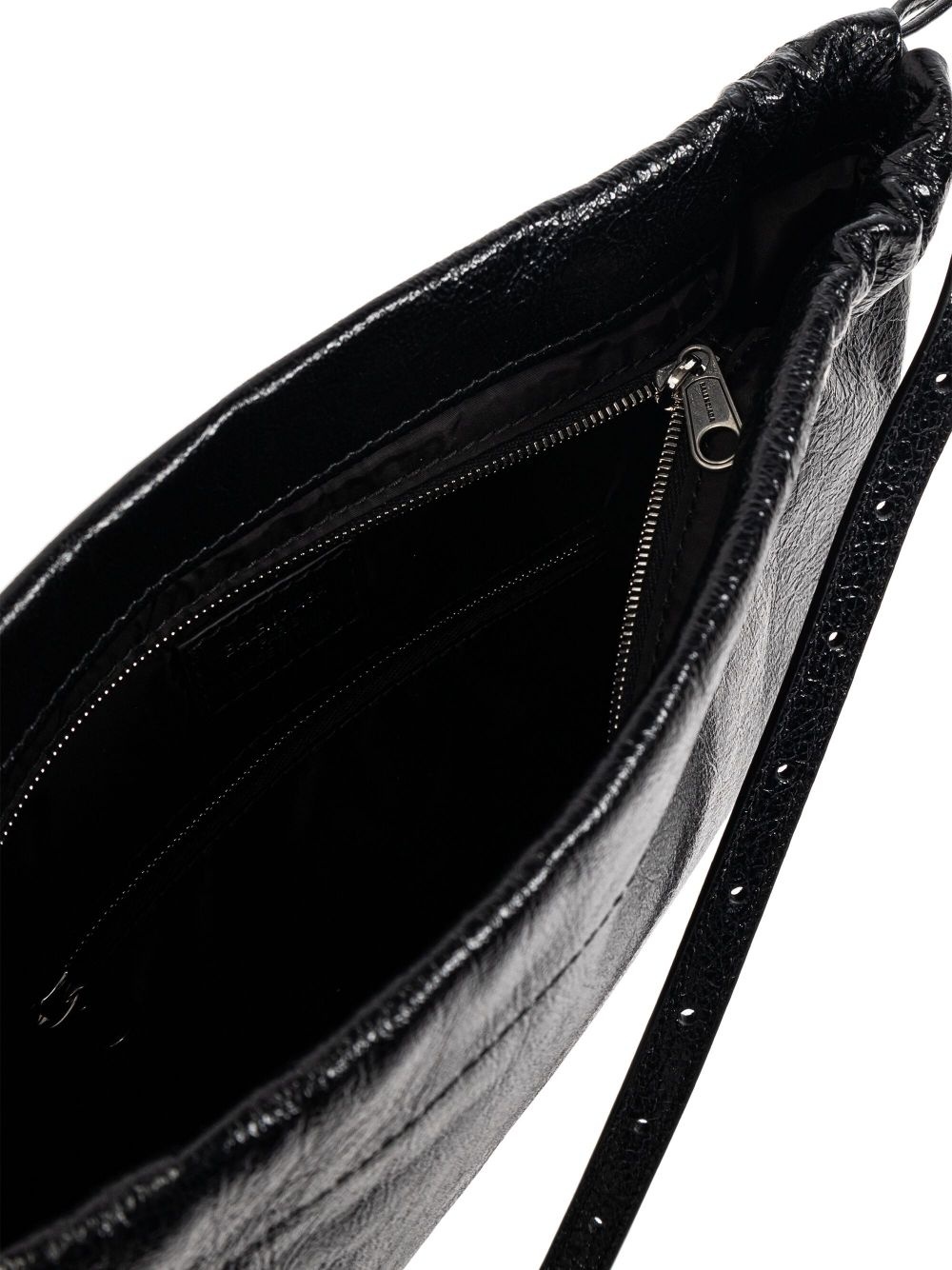 logo-print messenger bag - 7