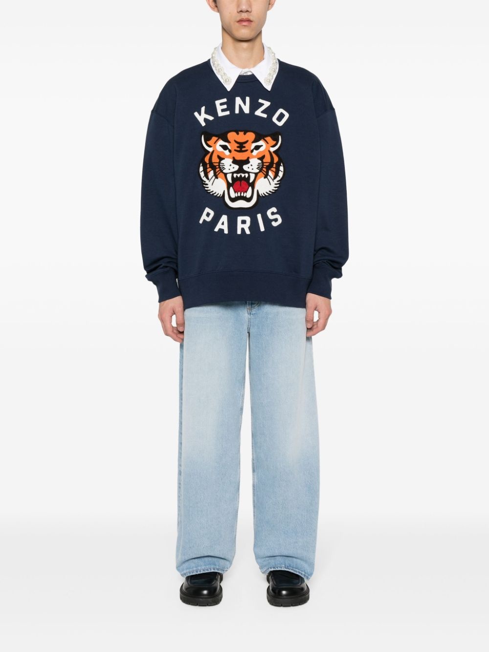 Lucky Tiger cotton sweatshirt - 2